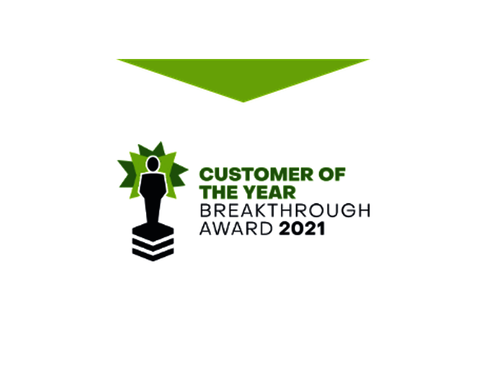 SugarCRM Customer Breakthrough Award 2021