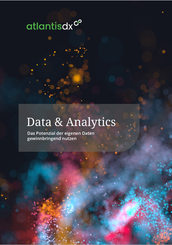 Graphic: Cover page Data and Analytics Whitepaper