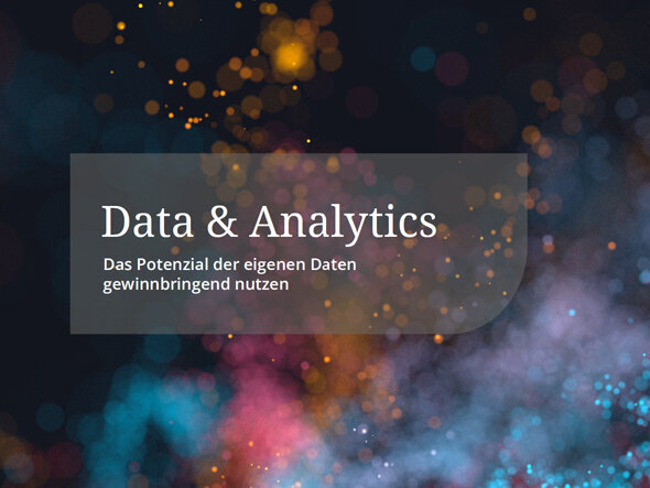 Graphic: Cover page whitepaper Data Analytics